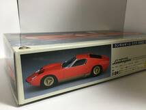 ハセガワ　ランボルギーニ ミウラ P400 SV （1971）1/24 プラモデル　未組立_画像5