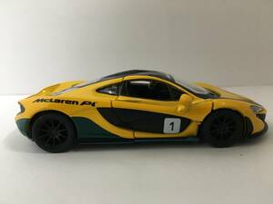 マクラーレンP1　McLaren P1　イエロー　　Kinsmart　キンスマート社製　 1/36 ミニカー