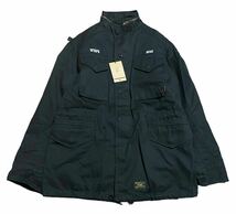 未使用品 17aw wtaps M-65 ダブルタップス ミリタリージャケット 黒 ２_画像1