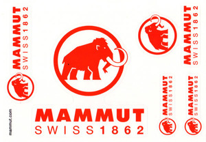 MAMMUT 純正ステッカー 新旧セット【未使用・新品】マムート sticker 