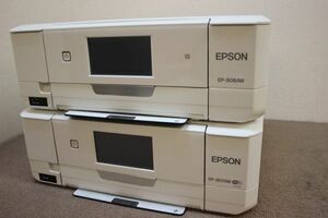 EPSON EP-807AW/EP-808AW エプソン インクジェット複合機 プリンター 2台まとめ インクヘッド有 ジャンク