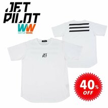 ジェットパイロット JETPILOT Tシャツ メンズ セール 40%オフ 送料無料 テイルエンド Tシャツ ホワイト S S20666_画像1