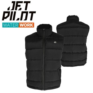 ジェットパイロット JETPILOT アウター 送料無料 ジップアップ ベスト JPW86 ブラック S ワークウェア