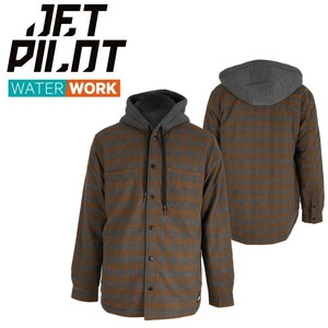 ジェットパイロット JETPILOT アウター 送料無料 キルト シェルパ ジャケット JPW84 ラスト L ワークウェア