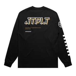 ジェットパイロット JETPILOT 2024 Tシャツ 長袖 送料無料 テック L/S Tシャツ W24609 ブラック M ロンTの画像3