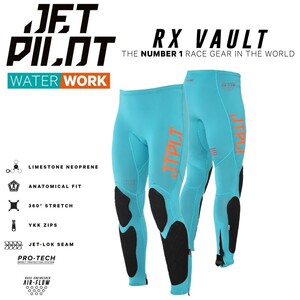 ジェットパイロット JETPILOT 2024 ウェットスーツ 送料無料 RX VAULT ボルト レース パンツ JA22157 ブルー S