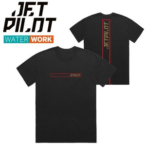 ジェットパイロット JETPILOT 2024 Tシャツ 送料無料 エレベート S/S Tシャツ W24606 ブラック M