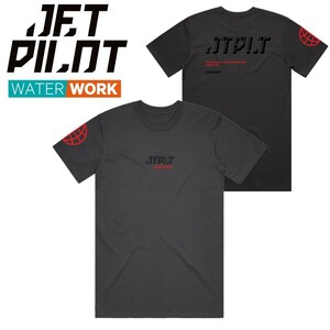 ジェットパイロット JETPILOT 2024 Tシャツ 送料無料 テック S/S Tシャツ W24603 チャコール L