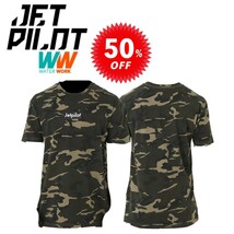 ジェットパイロット JETPILOT Tシャツ セール 50%オフ 送料無料 マリン ブリック メンズ Tシャツ カモ M S19678_画像1