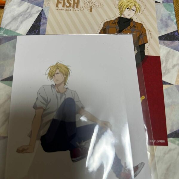 BANANA FISH アッシュ　ポストカード　ブロマイド