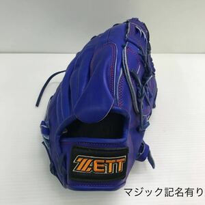 G-9624 ゼット ZETT DYNAMIC LEAGUERS 軟式 投手用 BRGA32631 グローブ グラブ 野球 中古品 マジック記名有り