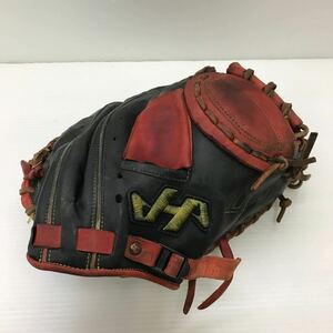 G-9492 ハタケヤマ HATAKEYAMA 軟式 捕手用 PRO-261 キャッチャーミット グローブ グラブ 野球 中古品 タバコ臭有り 