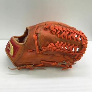 G-9681 久保田スラッガー KUBOTA SLUGGER 硬式 内野手用 グローブ グラブ 野球 中古品 刺繍入りの画像2