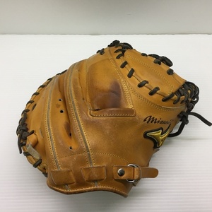 中古品 ミズノ MIZUNO ミズノプロ 硬式 キャッチャーミット 1AJCH14010 右投用 9612