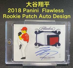 大谷翔平　2018 Panini Flawless Rookie Patch Custom Card