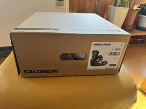 SALOMON HIGHLANDER サロモン ハイランダー22-23モデル カラー BLACK 新品 格安最落無し ビンディング サイズL スノーボード