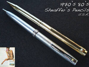 ◆レア◆1970-80年代製 シェーファーペンシル 2本セット USA◆ 1970’s - 80’ Sheaffer’s Pencils U.S.A. ◆
