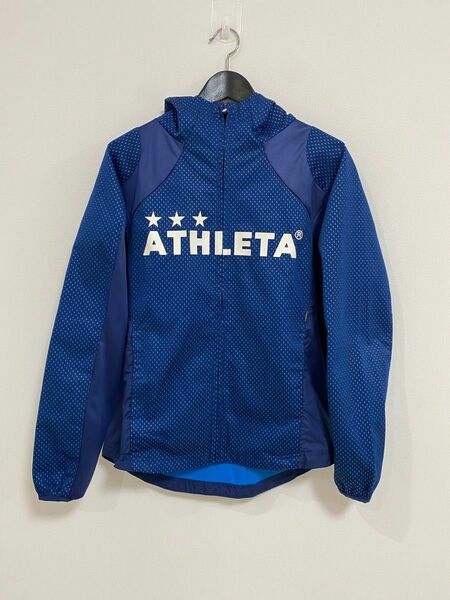 【M】ATHLETA アスレタ トレーニングウェア ピステ ブルー 暴風ジャケット 青 ネイビー