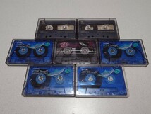 【即決】7本セット【中古】AXIAカセットテープPS-METAL 80×2 メタルポジション TDKハイポジ 120×1 60×3 70×1 DJ2 CDwing2【匿名配送】_画像1