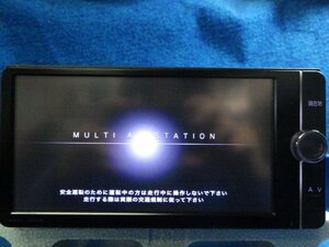 トヨタ　 純正カーナビ　NSZT-W62G　2013年冬データ　フルセグ　DVD再生　Bluetooth　GPS・TVアンテナ欠品　取説付　動作確認済み　(AE)