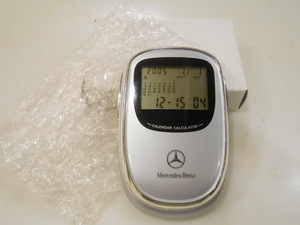  Mercedes Benz calculator calendar clock CALENDAR CALCULATOR MercedesBenz