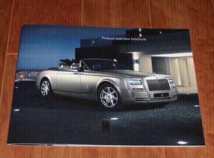 [ catalog only ] Rolls Royce Phantom Drophead Coupe English version catalog 2013.10