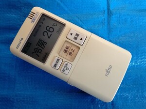 富士通　無線方式エアコンリモコン　ＡＲーＦＢＡ１Ｊ　赤外線未チェック