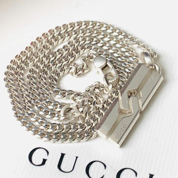 GUCCI グッチ ノットインフィニティ ネックレス シルバー silver 925 チョーカー 喜平 