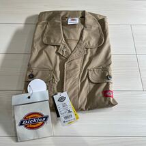 Dickies ディッキーズ つなぎ D-749 半袖 ストレッチ オールインワン　3L_画像3