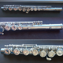 美品　ヤマハ YAMAHA YFL-31 SILVER HEAD 925 頭部管銀製モデル STERLING SILVER刻印_画像5