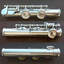 美品　ヤマハ YAMAHA YFL-31 SILVER HEAD 925 頭部管銀製モデル STERLING SILVER刻印_画像7