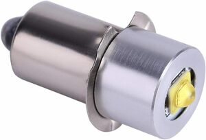 TOPINCN 5W 6〜24V P13.5S 高輝度 LED電球 オーム電機 懐中ライト交換用LED球 懐中電灯交換用電球トーチ