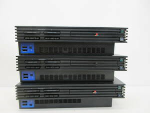 静◆SONY/PS2/PlayStation2/3台セットまとめ/SCPH-39000 30000 15000/本体のみ/現状品◆K-056