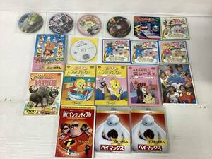 P♪キッズDVD/19タイトルまとめ/ディズニー/ベイマックス/おかあさんといっしょ/アンパンマン/トゥイーティー/10.2-Z-032-AK