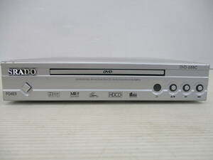 湘●/再2【中古品　通電のみ確認】SRADO DVDプレーヤー　DVD-688C/HDCD/1.12-Z-223