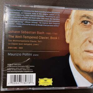 Maurizio Pollini マウリツィオ・ポリーニ / Bach: The Well-Tempered Clavier I バッハ: 平均律クラヴィーア曲集第1巻 / 2CDの画像2