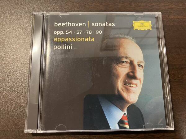 Maurizio Pollini マウリツィオ・ポリーニ / Beethoven ベートーヴェン / ピアノ・ソナタ 第22, 23, 24, 27番 / 国内盤 UCCG-1143