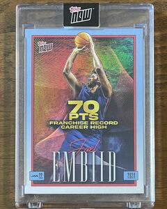 【未開封】2023-2024 topps now / Joel Embiid / 箱付き