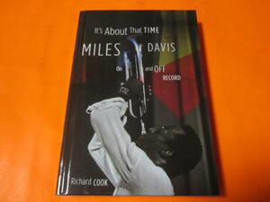 洋書　It's About That Time: Miles Davis On and Off Record　マイルス・デイヴィス