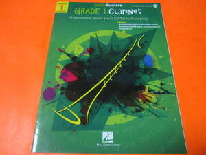 ♪輸入楽譜　Gradebusters Grade 1 15 Awesome Solos from キャッツ to コールドプレイ　クラリネット　洋楽　音声アクセスコード付き