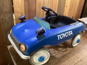  pedal car mo-li made Toyota? present condition goods Showa Retro used 