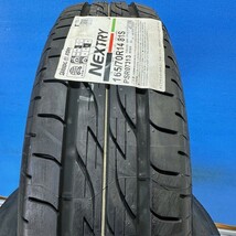 ＊＊ 新品 ＊＊　165/70R14　ブリヂストン　NEXTRY　サマ－タイヤ　165/70/14　4本セット　【来店交換も大歓迎】 未使用_画像2