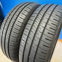 【2022年製造】　185/60R15　ダンロップ　ENASAVE　EC204　サマ－タイヤ　185/60/15　２本　【来店交換も大歓迎】_画像1