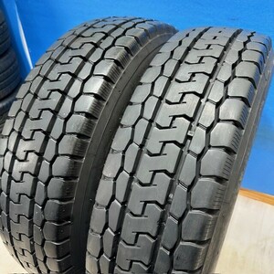 【2021年製造】　215/70R17.5 118/116 L LT　YOKOHAMA　TY285　ミックスタイヤ　215/70/17.5　２本　トラックタイヤ