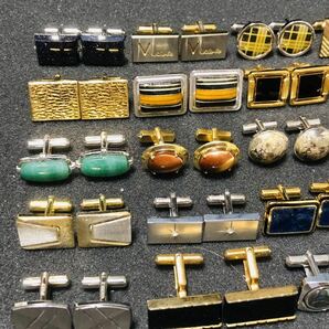 (１)カフスボタン アクセサリー アンティーク 20点まとめての画像2