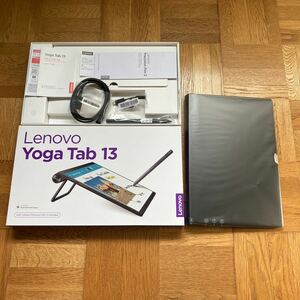 Yoga Tab 13 13インチ メモリー8GB ストレージ128GB シャドーブラック ZA8E0029JP Wi-Fiモデル 中古美品