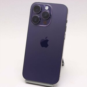 Apple iPhone14 Pro 256GB Deep Purple A2889 MQ1E3J/A バッテリ89% ■SIMフリー★Joshin4577【1円開始・送料無料】