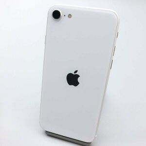 Apple iPhoneSE 128GB (第2世代) White A2296 MXD12J/A バッテリ76% ■SIMフリー★Joshin0961【1円開始・送料無料】