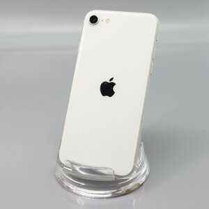 Apple iPhoneSE 128GB (第2世代) White A2296 MXD12J/A バッテリ72% ■SIMフリー★Joshin3726【1円開始・送料無料】