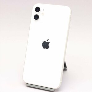 Apple iPhone11 64GB White A2221 MWLU2J/A バッテリ77% ■SIMフリー★Joshin0172【1円開始・送料無料】の画像1